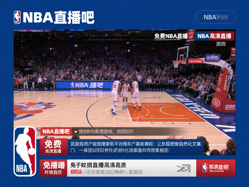 “NBA直播吧”、“免费NBA直播”、“